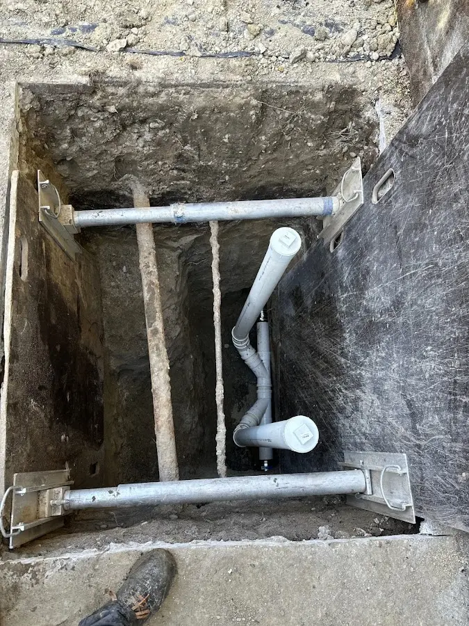 Experienced plumber completing Gas Line Repair work in Larksville